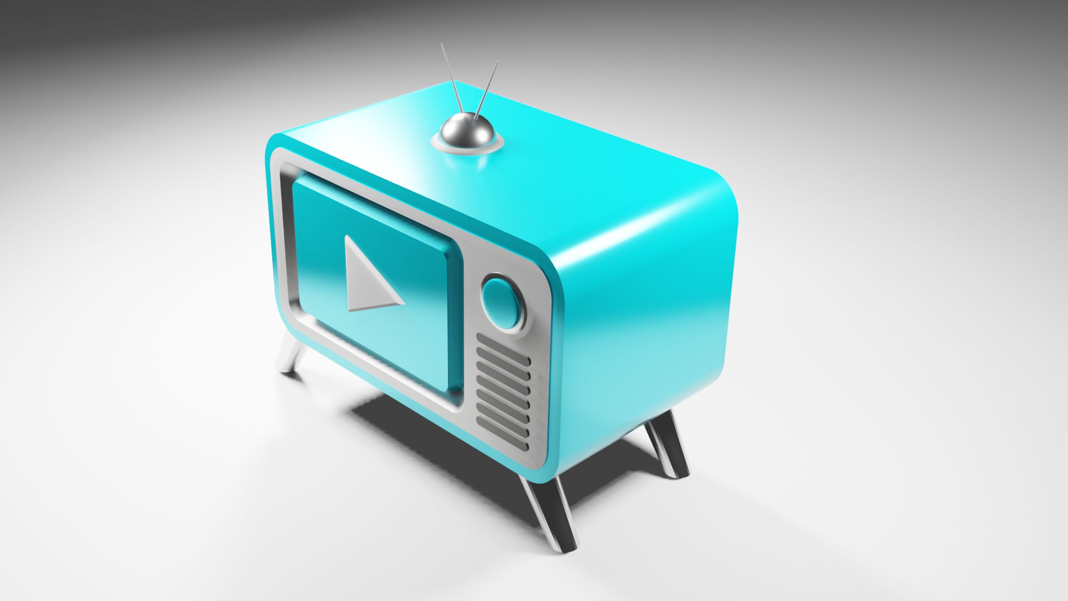 ビンテージテレビ-1