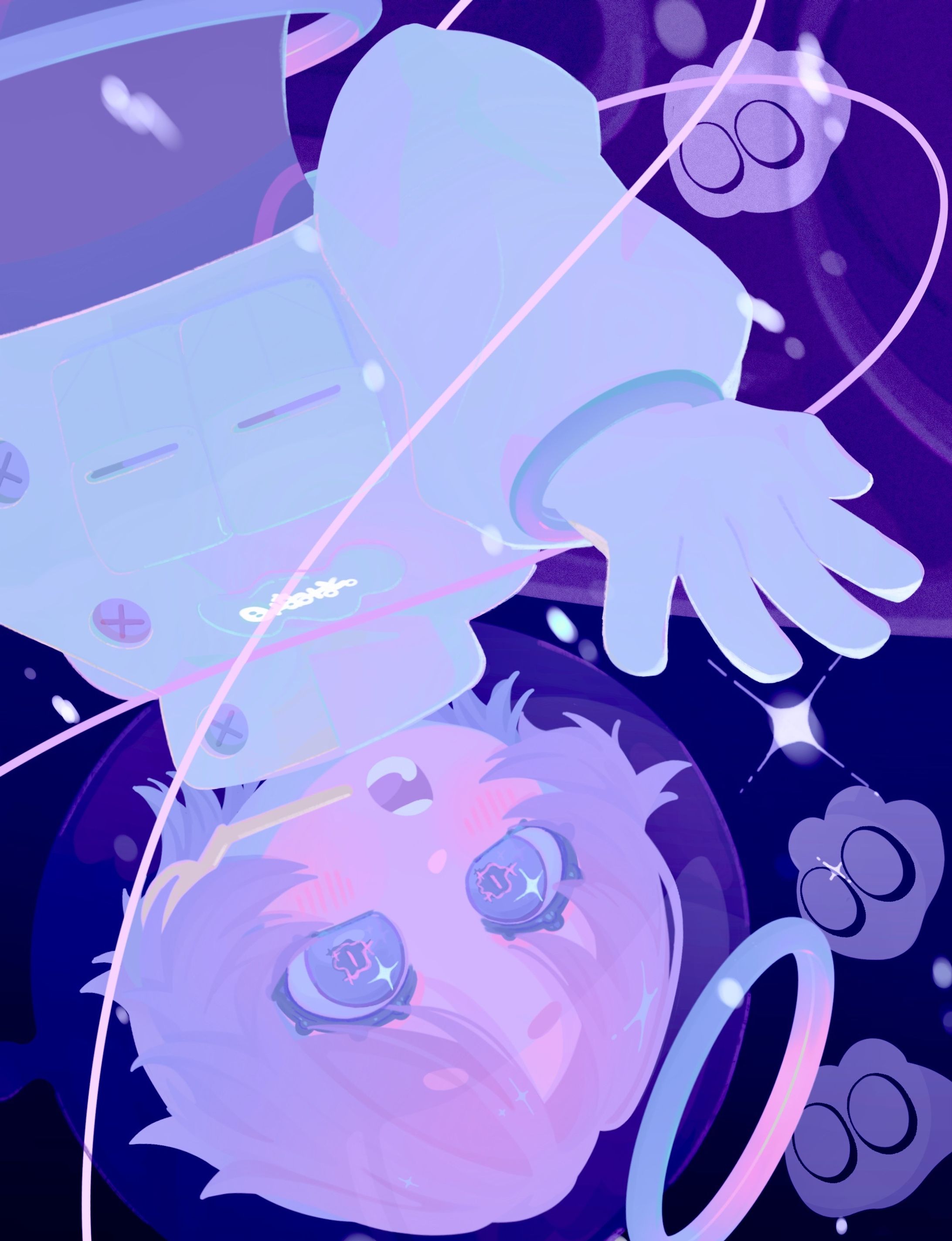 【original】宇宙にも雪は降るよ-1