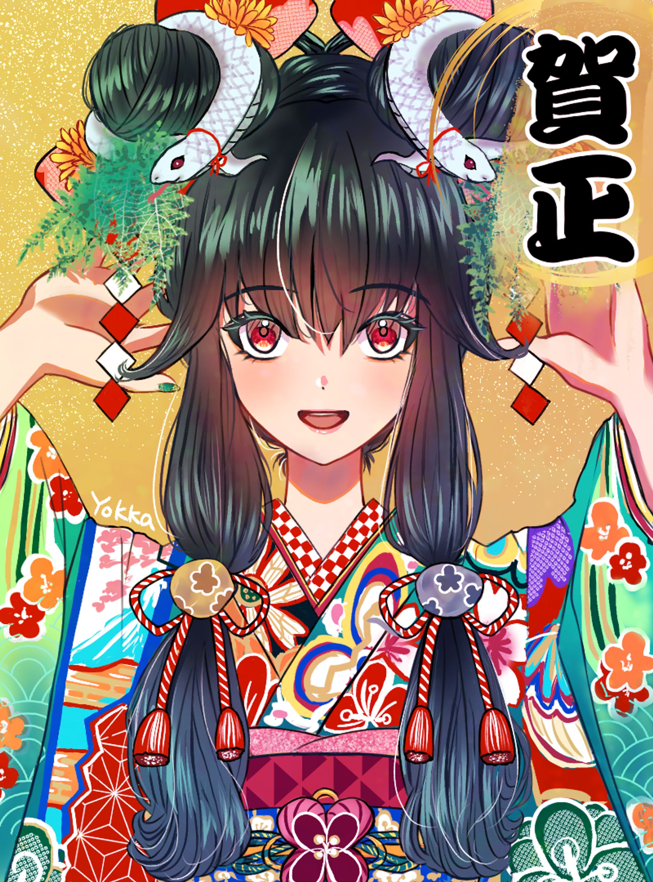 お正月イラスト-1