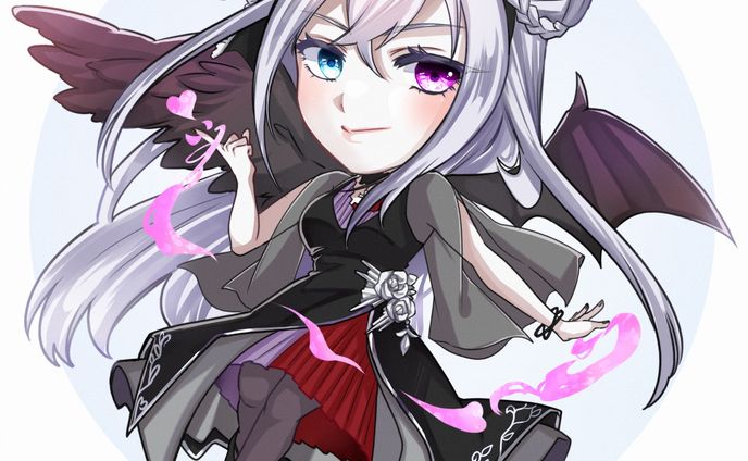 リリス・ナイトレイちゃんデフォルメ