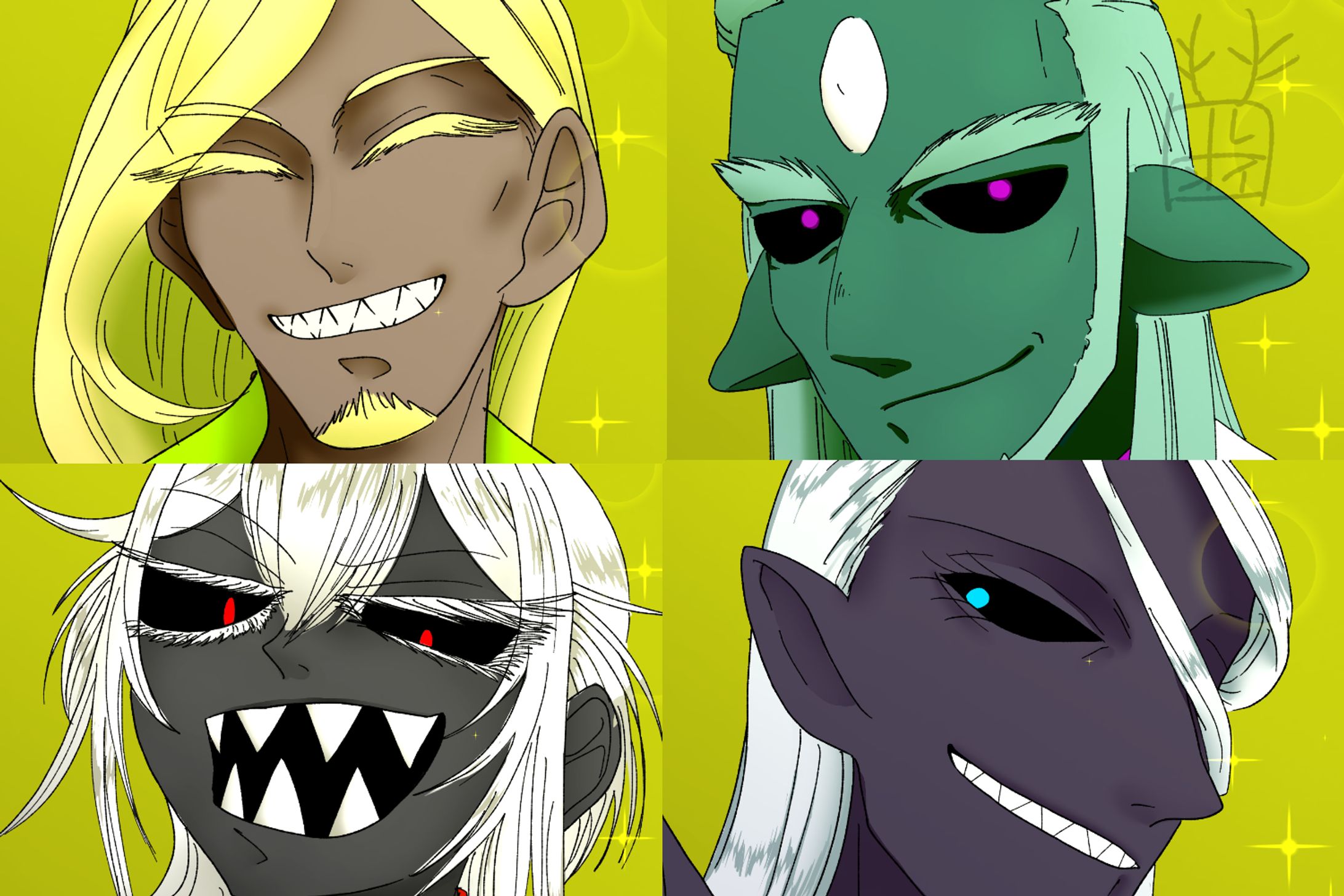 異色肌×白スーツ（4枚）-1