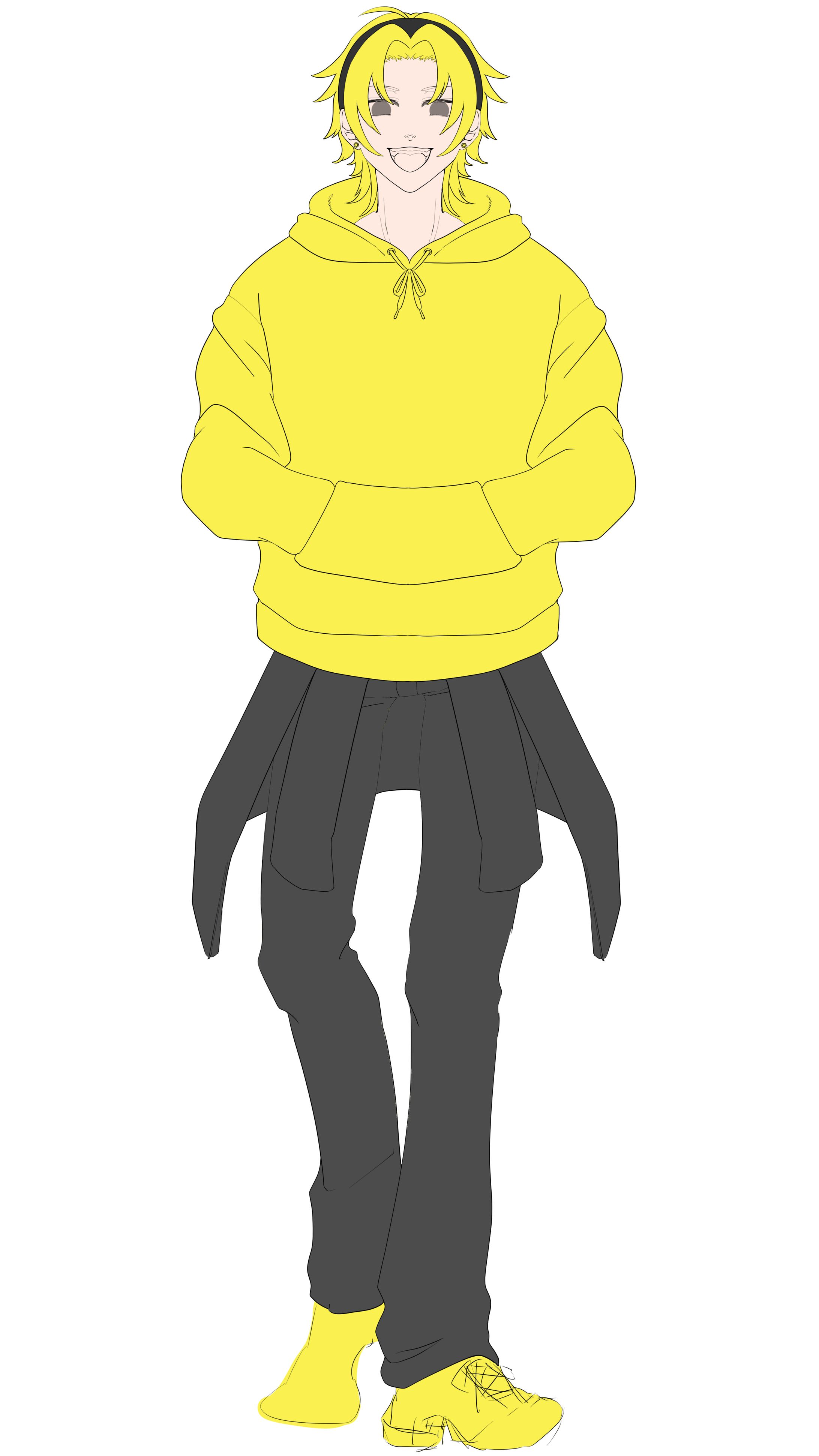 OCデザイン立ち絵ラフ-1