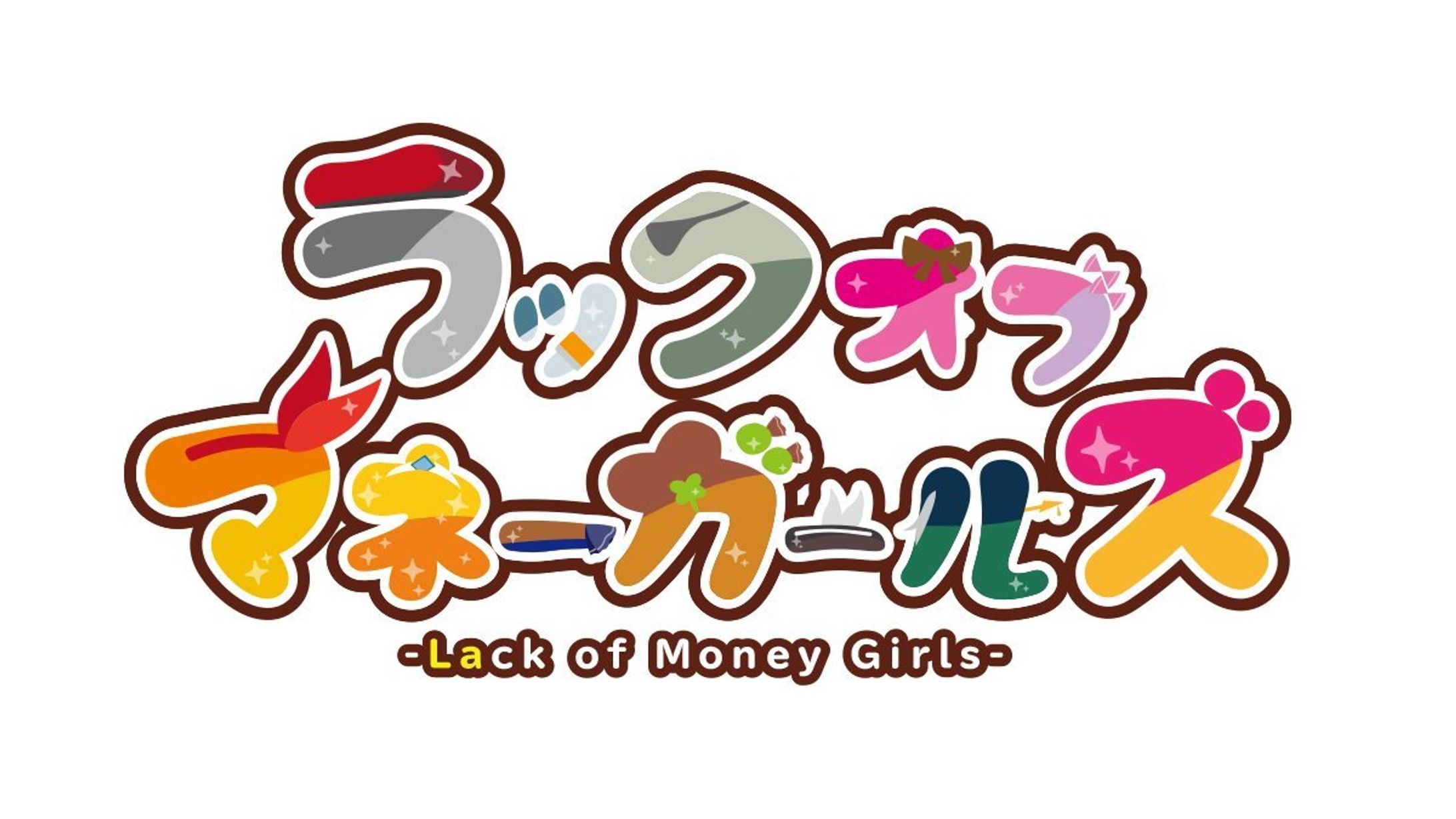 ラックオブマネーガールズ　ロゴデザイン-1