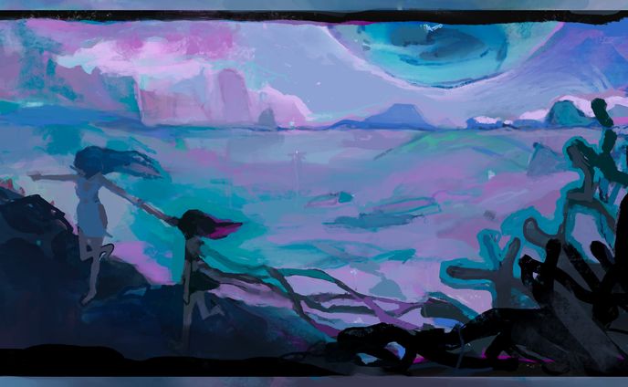 【skeb】一枚絵 風景画イメージ