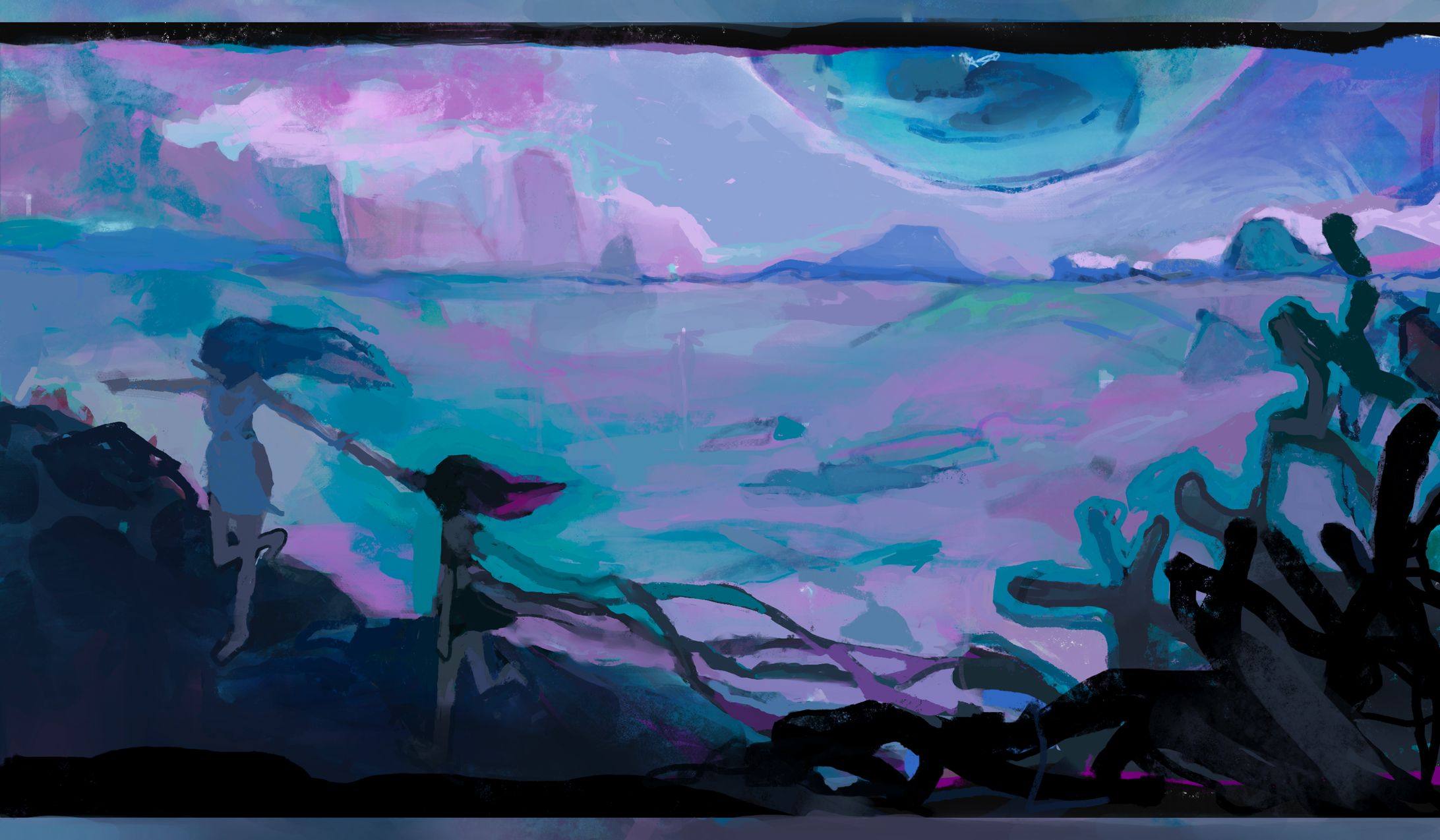 【skeb】一枚絵 風景画イメージ-1