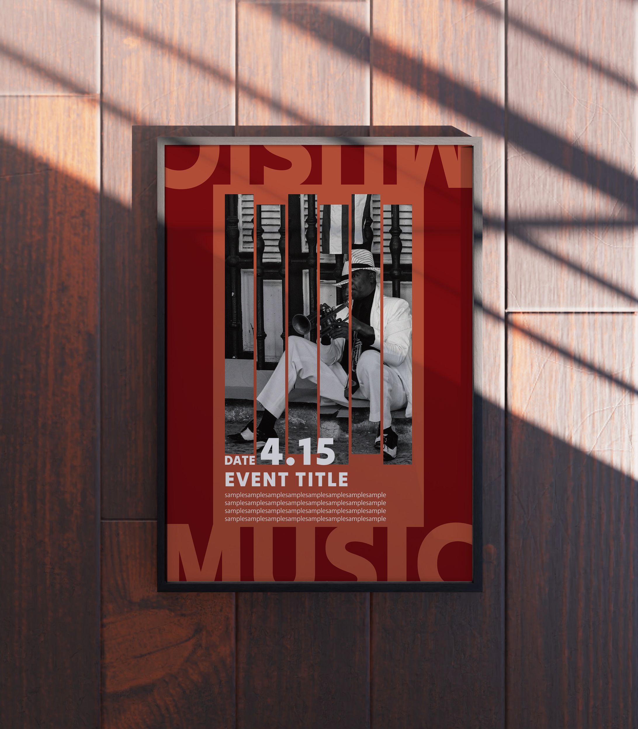 JAZZ EVENT POSTER　（SAMPLE）-1