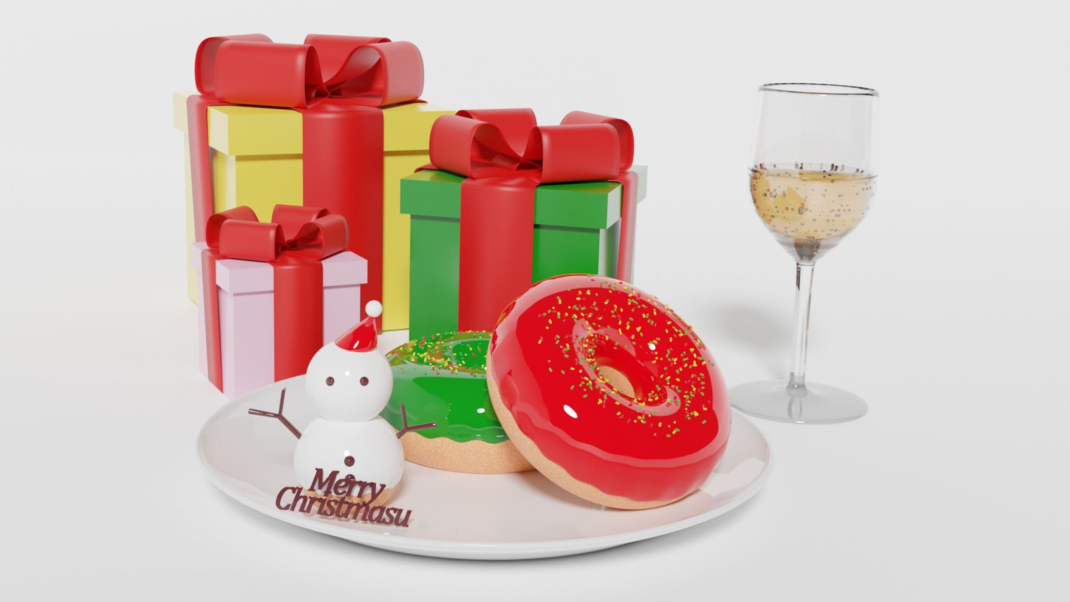 クリスマスドーナツ-1