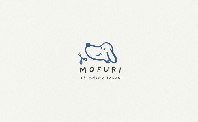 MOFURI（TRIMMING SALON）様のロゴ