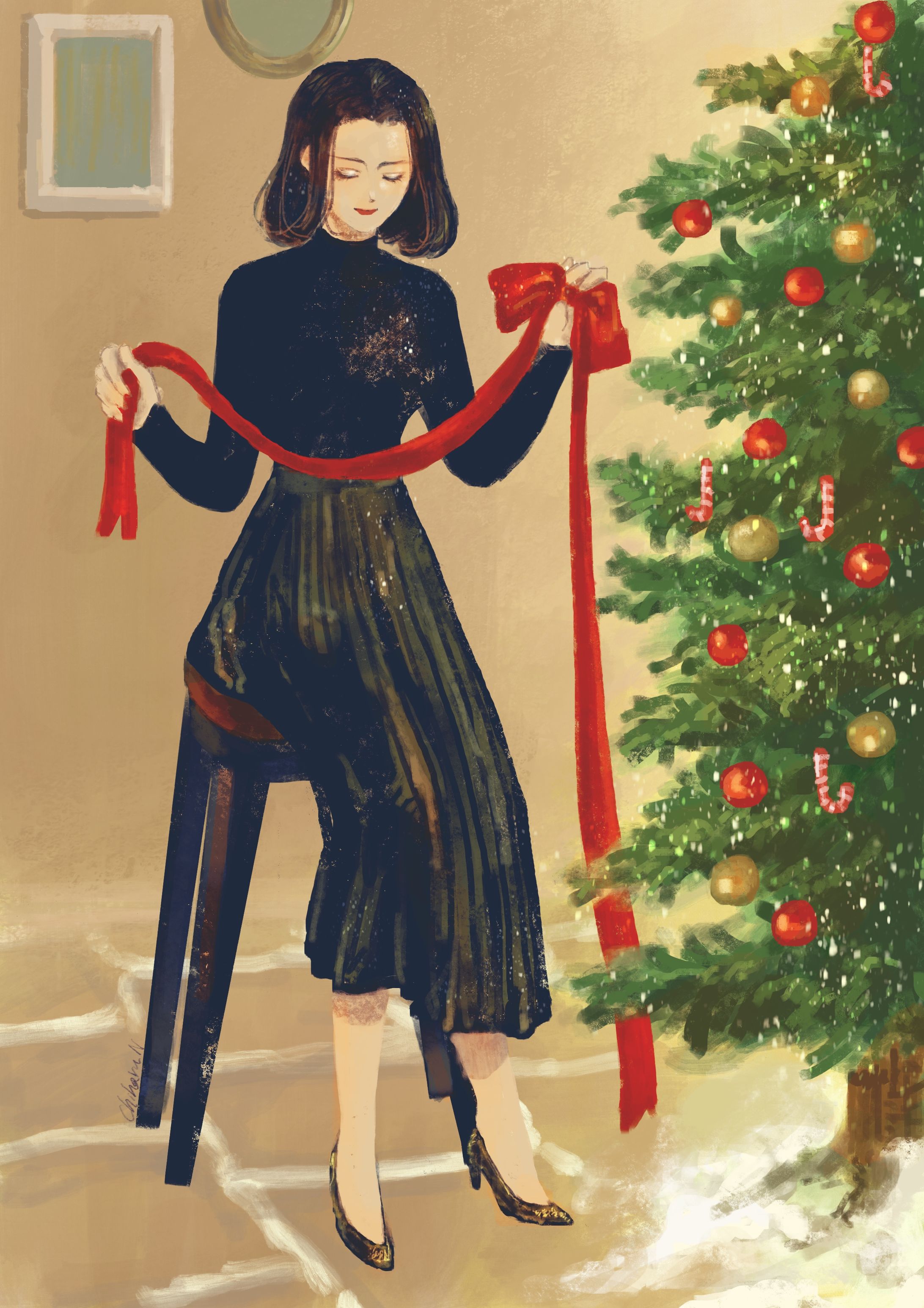 クリスマスイラスト-1