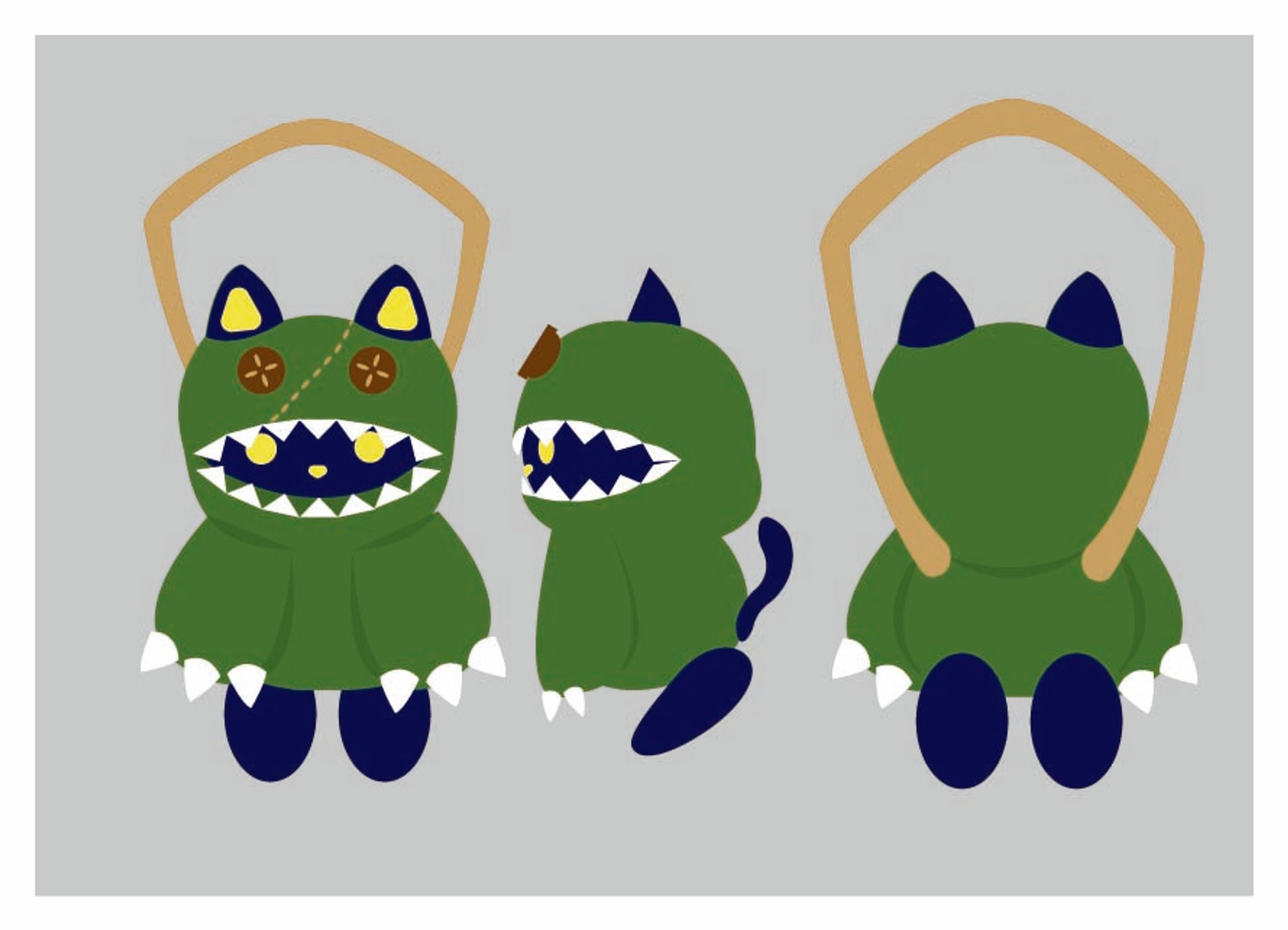 バドリー ぬいぐるみポシェット イメージ-1