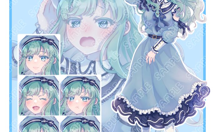 ご依頼実績：立ち絵