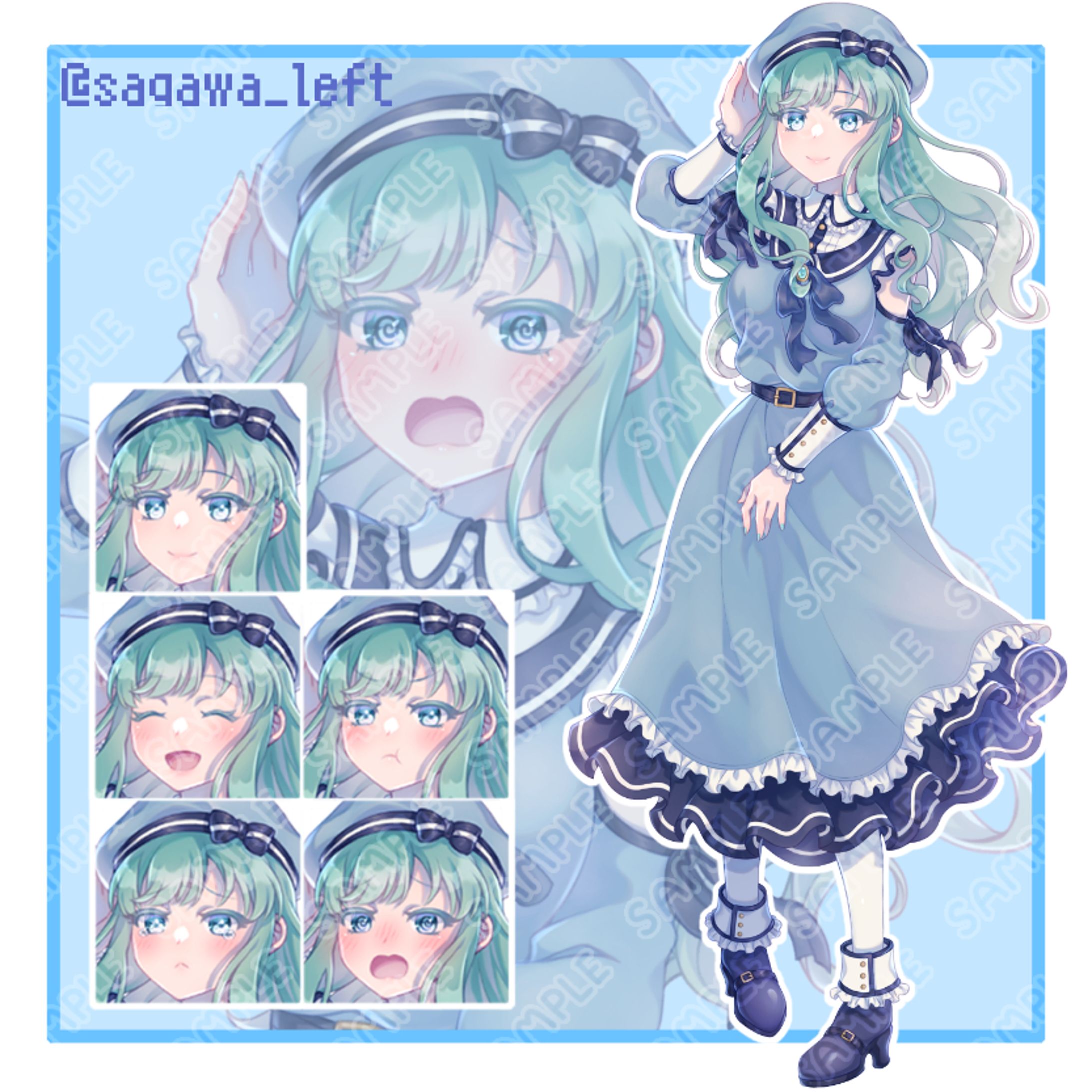 ご依頼実績：立ち絵-1