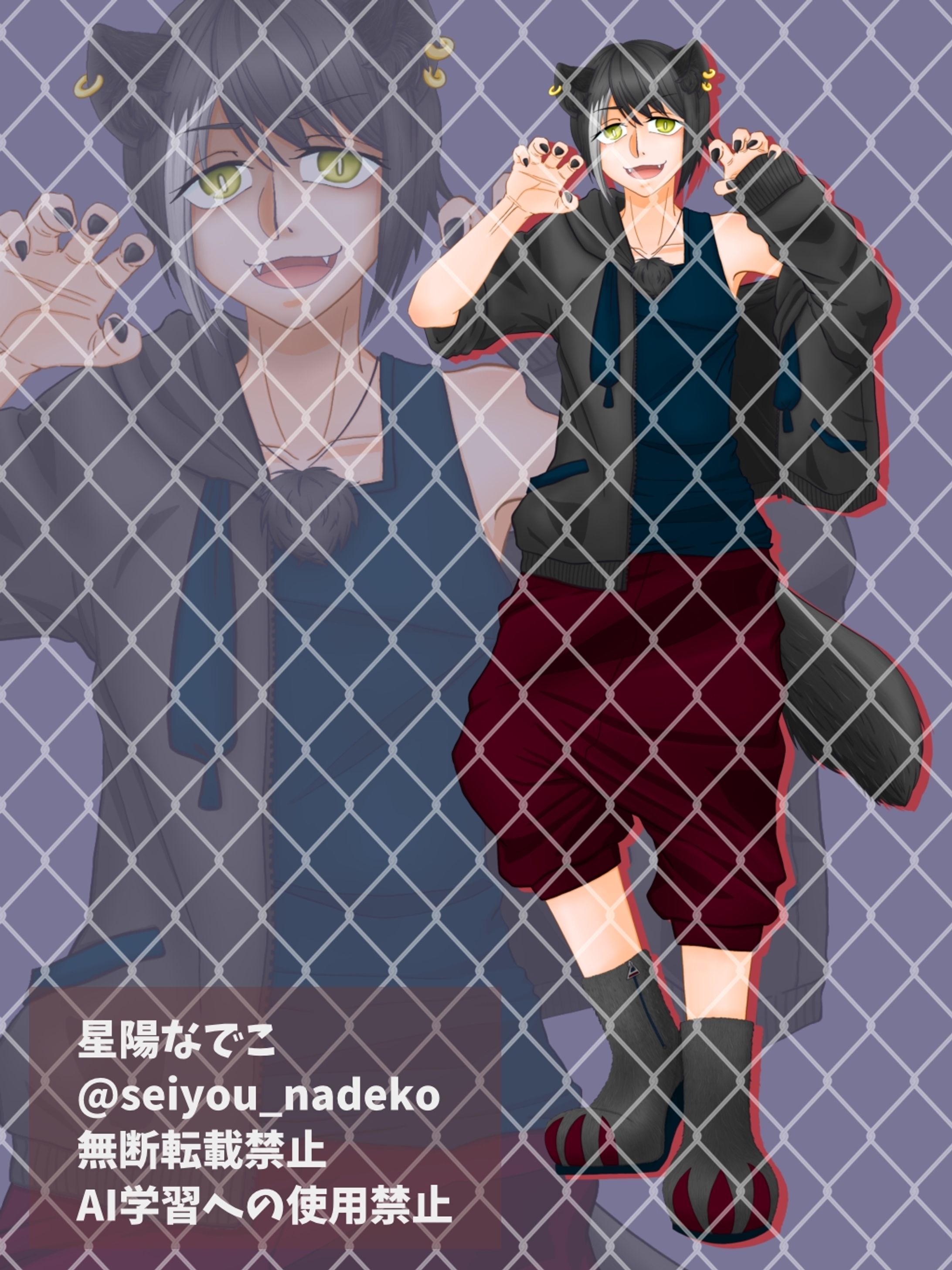 狐谷紫紅様　2022ハロウィン仮装衣装-1