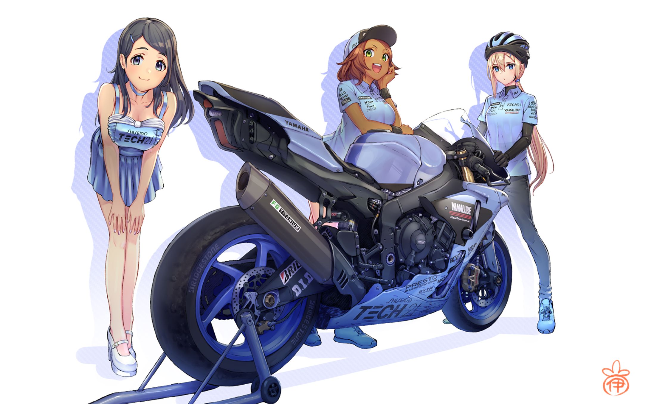 鈴鹿8耐　YAMAHA TECH21-1
