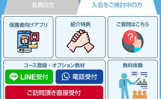 リッチメニュー(塾)