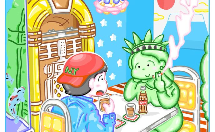 イラスト、マンガ、バンド