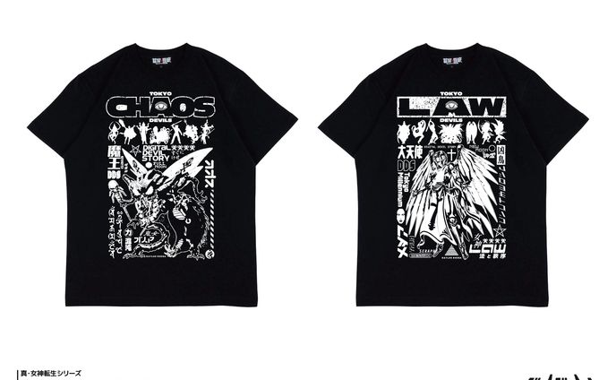 真・女神転生 Tシャツ第1弾