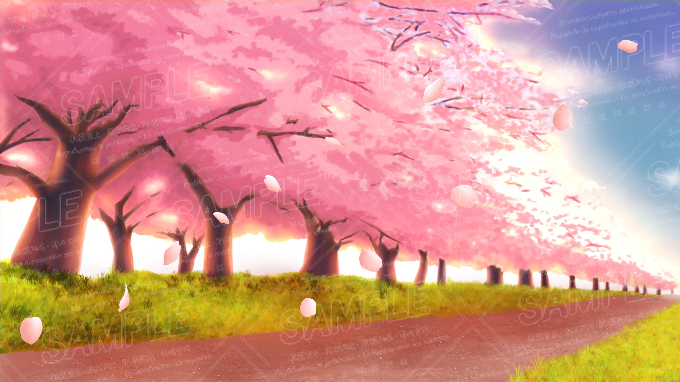 歌ってみたMV用イラスト-1