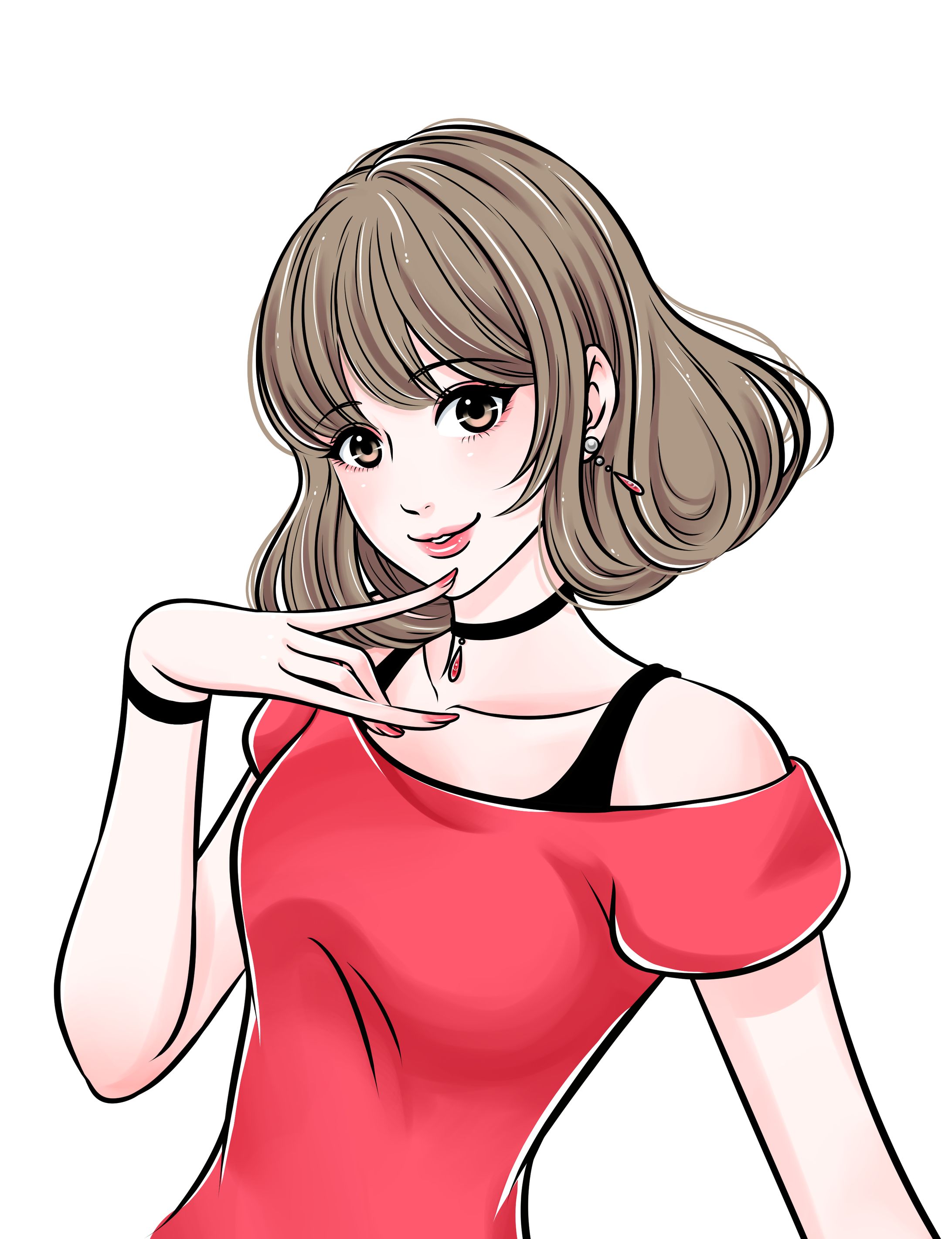 絵柄見本（女性）担当:ai-1