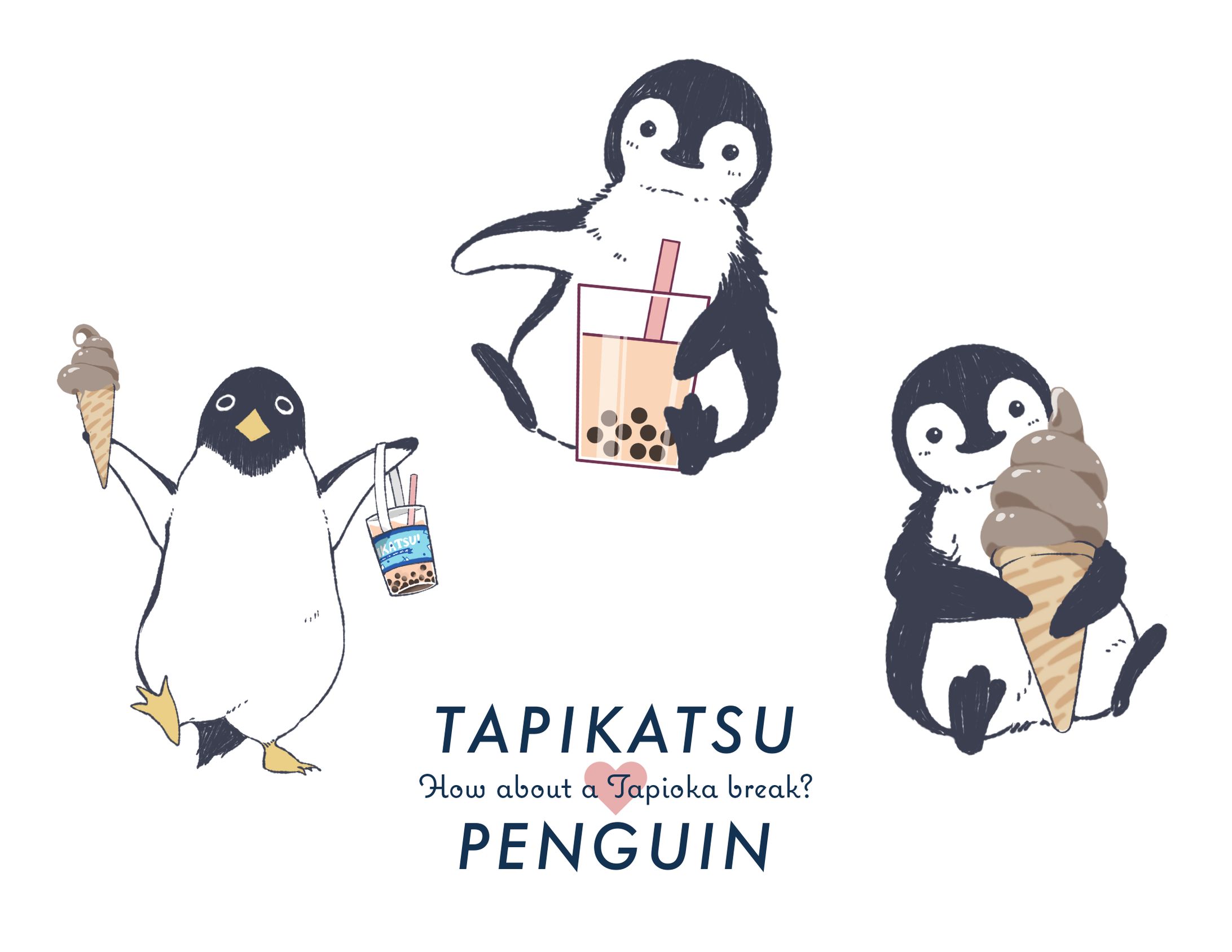 【イラスト】TAPIKATSU PENGUIN-1