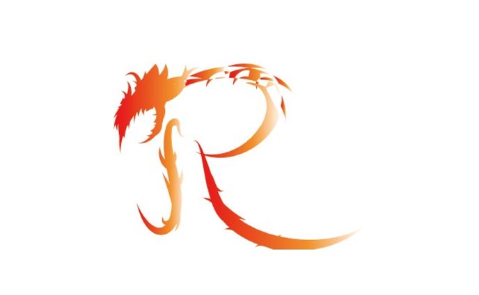 {R}オリジナルロゴ