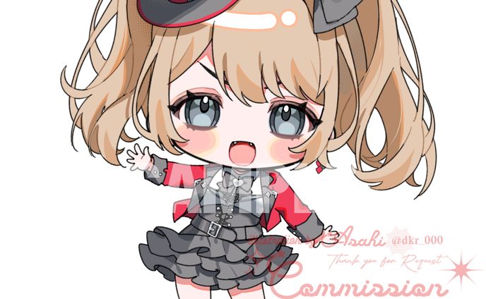 cozoru研修生 奇堂みさと様　ミニキャラ