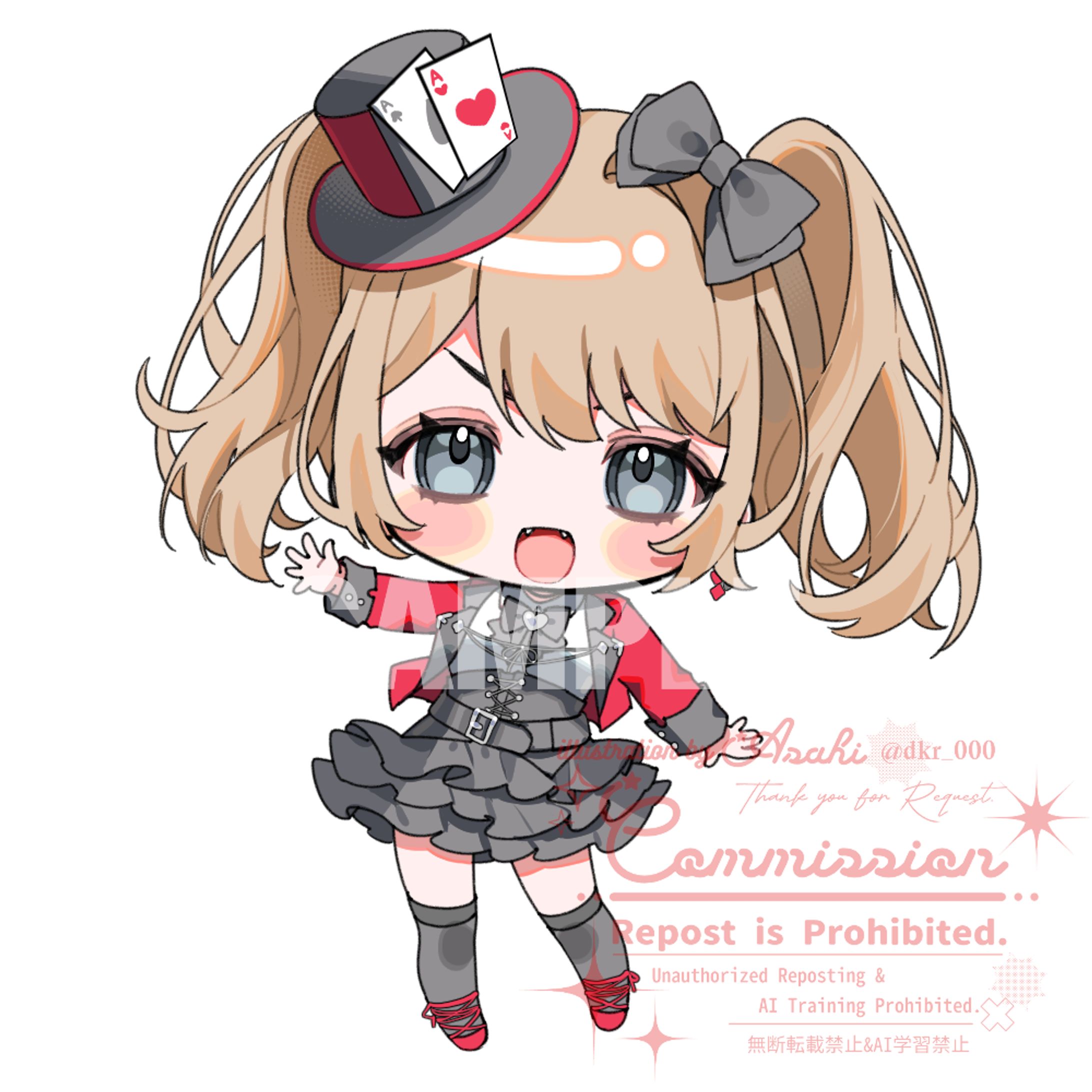 cozoru研修生 奇堂みさと様　ミニキャラ-1