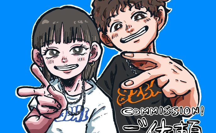 可愛いカップルからのご依頼でした🥰即日納品、我ながら早過ぎて笑いました！笑
ありがとうございました❤️
#イラスト #絵 #procreate #illustration #illustrator #artistoninstagram #いらすとぐらむ #イラストグラム #イラスト好きな人と繋がりたい #絵描きさんと繋がりたい #일러스트 #art #drawing #manga #有償依頼受付中 #有償依頼 #VTuber