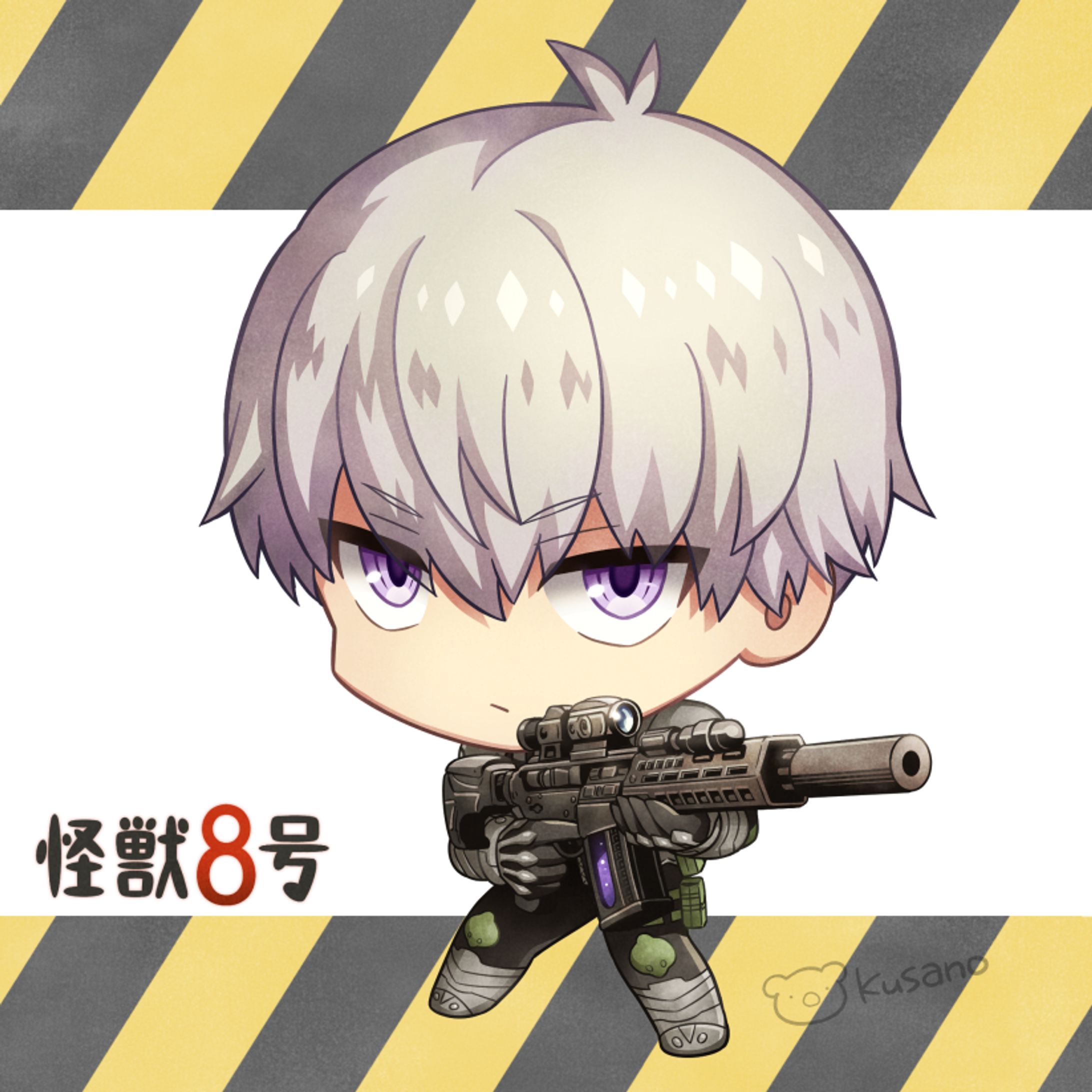 ファンアート】怪獣8号/市川レノ