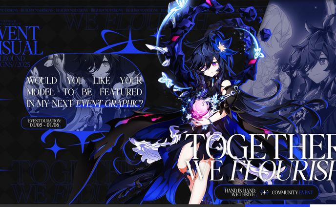 "Together We Flourish" Event Visual