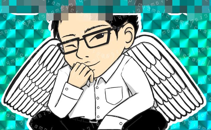 似顔絵ステッカー