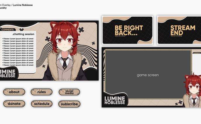 Lumine Noblesse's Stream Overlay