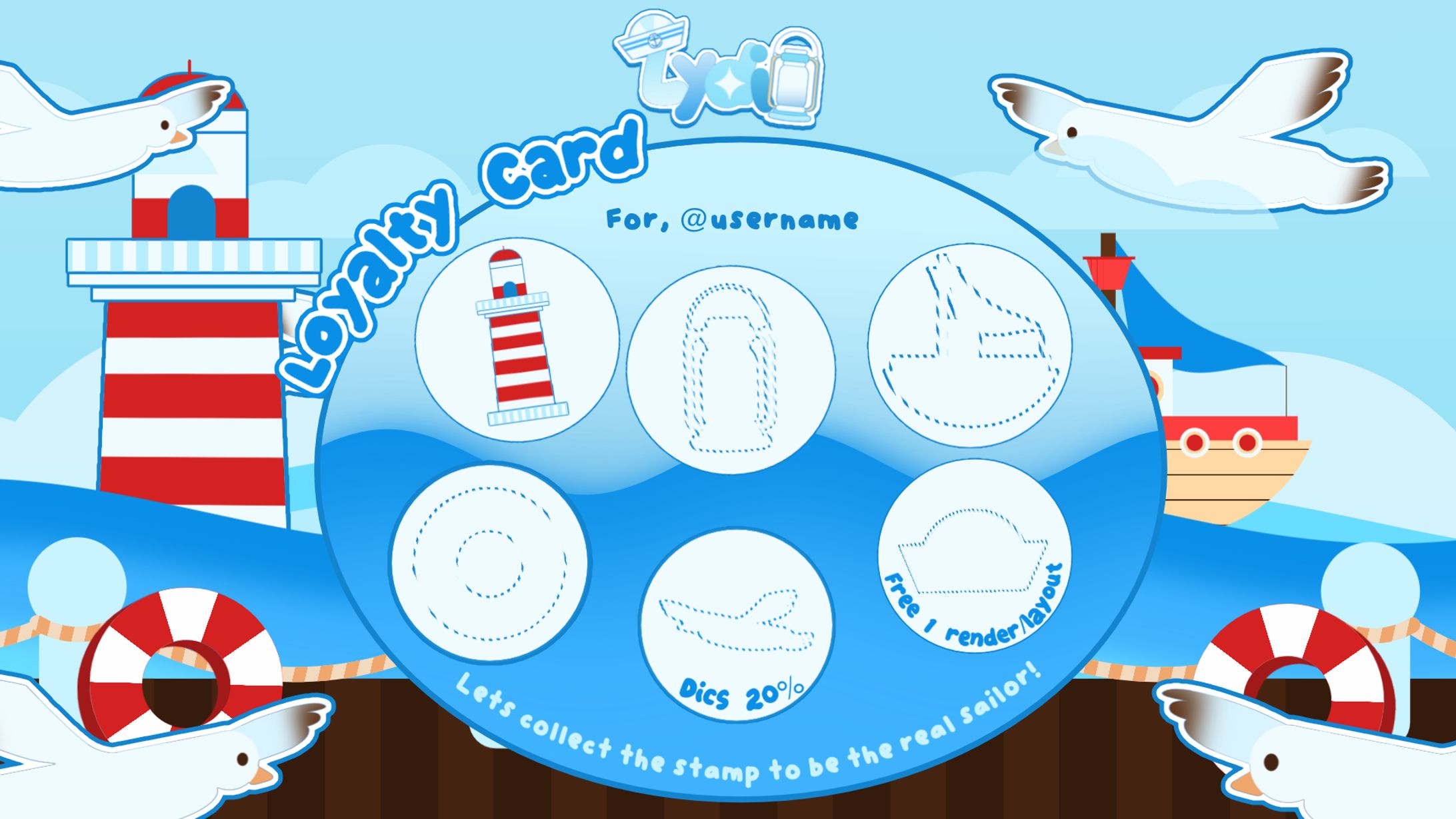 — ⋆𐙚₊ LOYALTY CARD-1