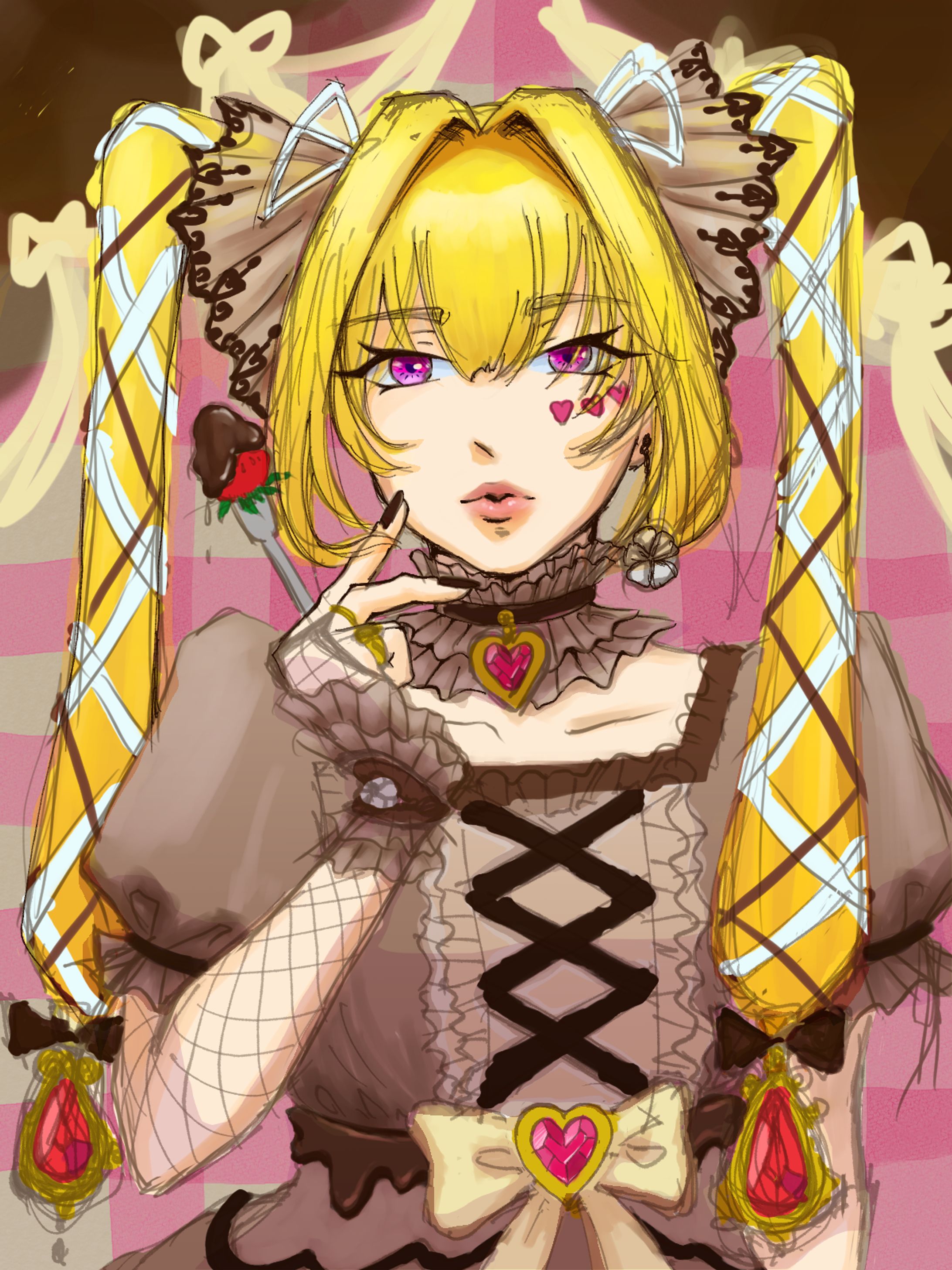 創作　バレンタインデー　-1