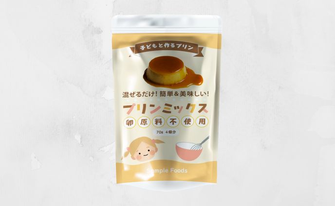 【パッケージ】プリンミックス　　　