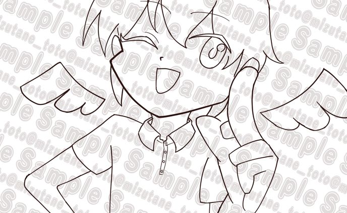 堕天使ちゃん進捗