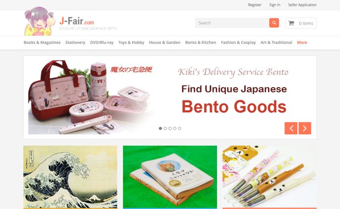 J Fair Online Japanese Marketplace
