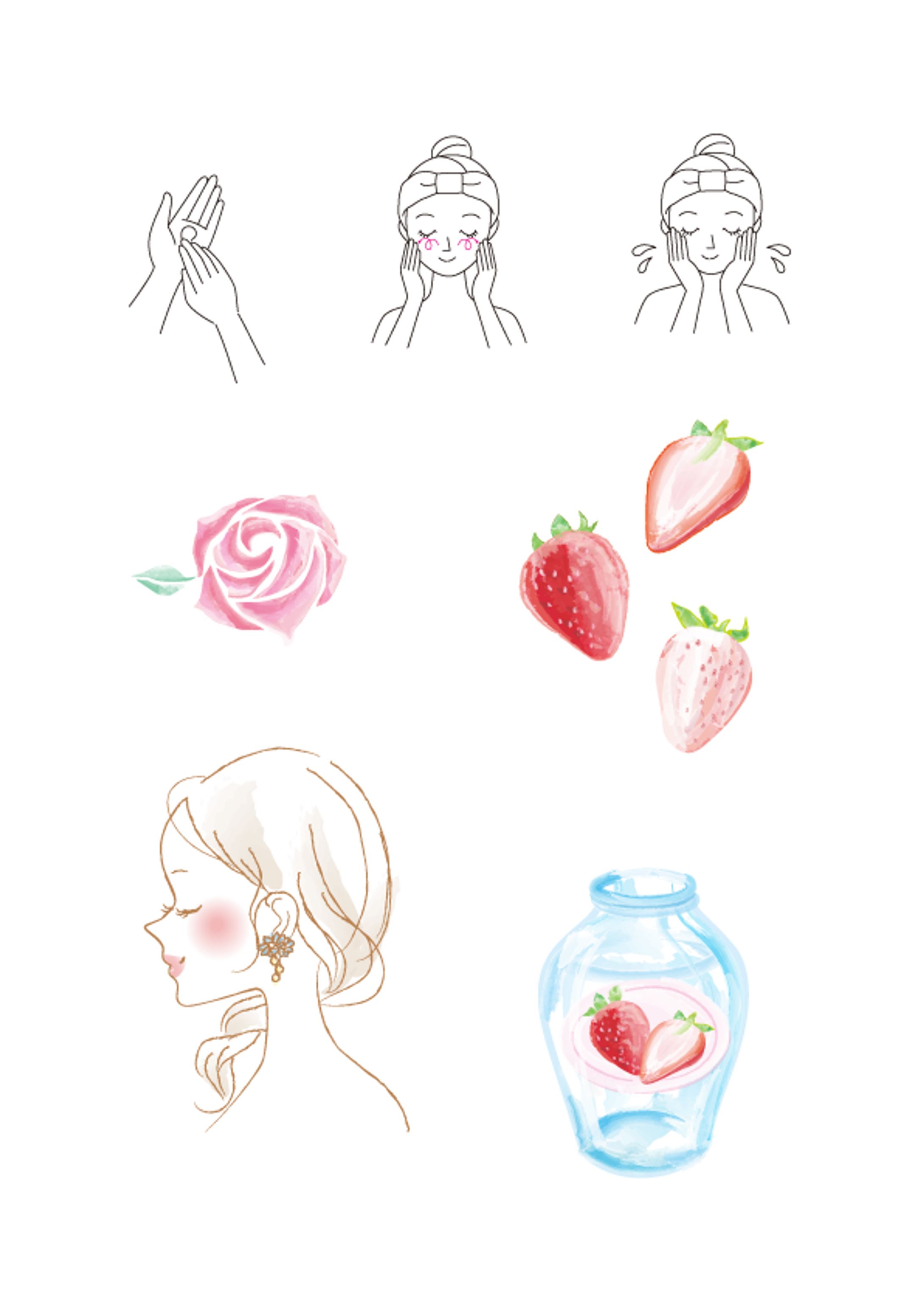 美容イラスト-1