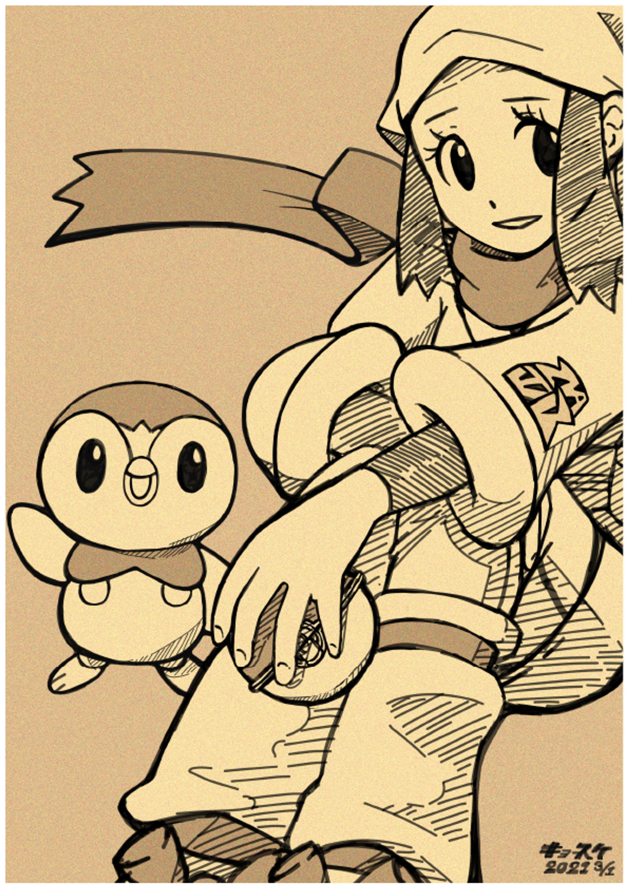 ポケモンレジェンズ（女主人公）-1
