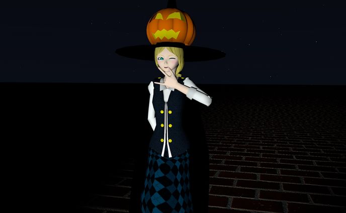 ハロウィン少女