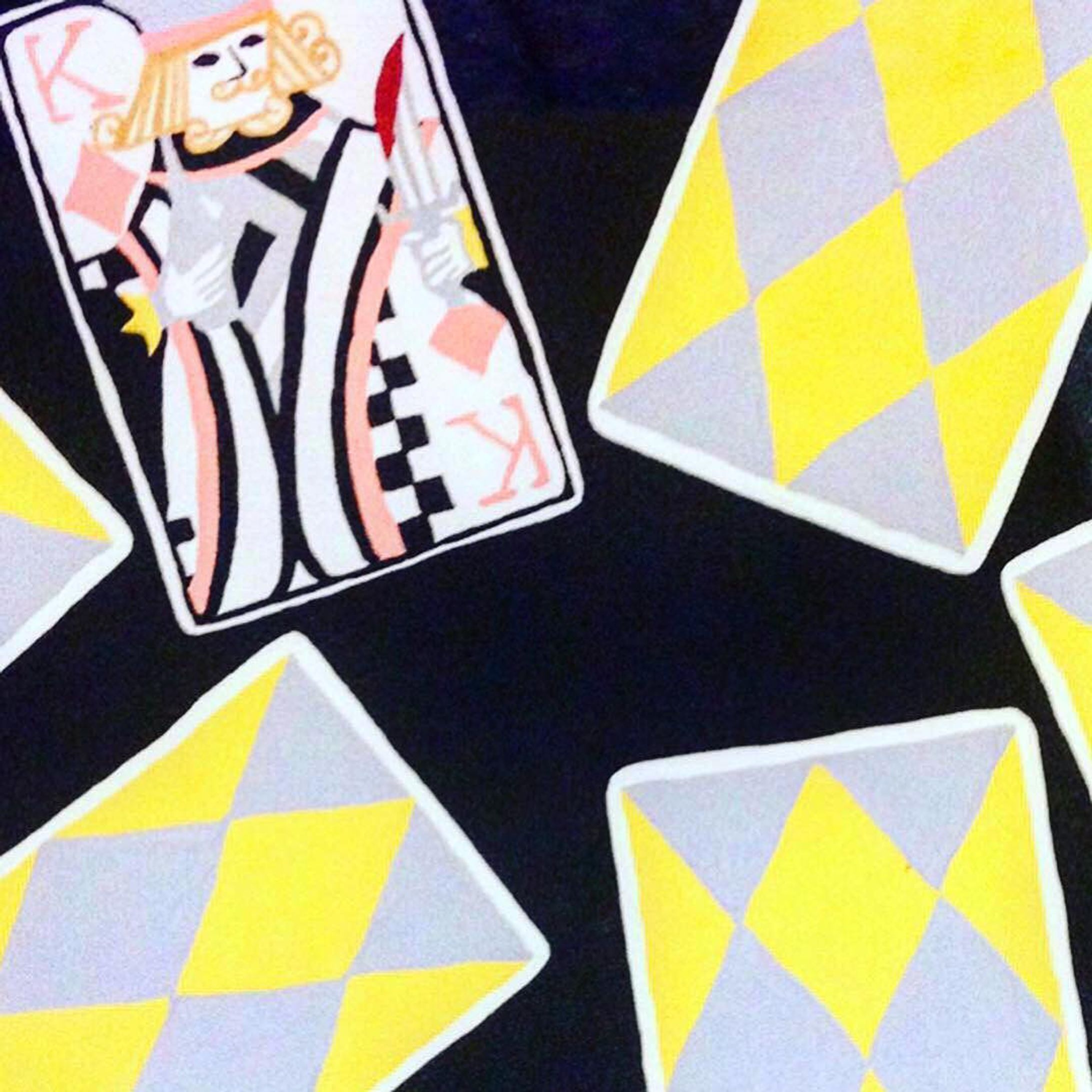 #cardgame #trump #joker #king #queen #jack #blackcat #acrylic #game #tarot #illustration #art #fashion #カード #トランプ #キング #クイーン #ジャック #黒猫 #アート #イラスト #ファッション #アクリル-1