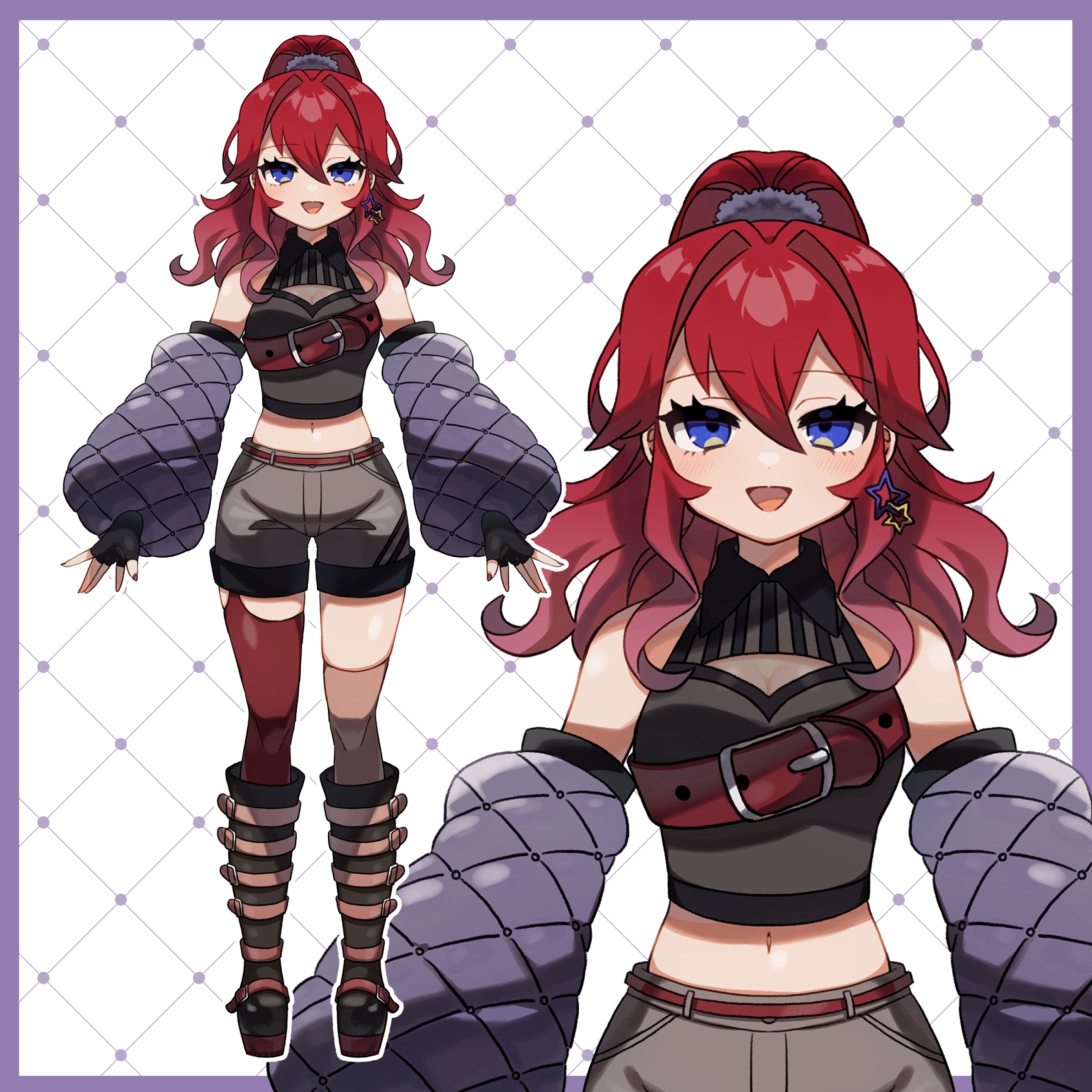 個人依頼　IRIAM立ち絵-1