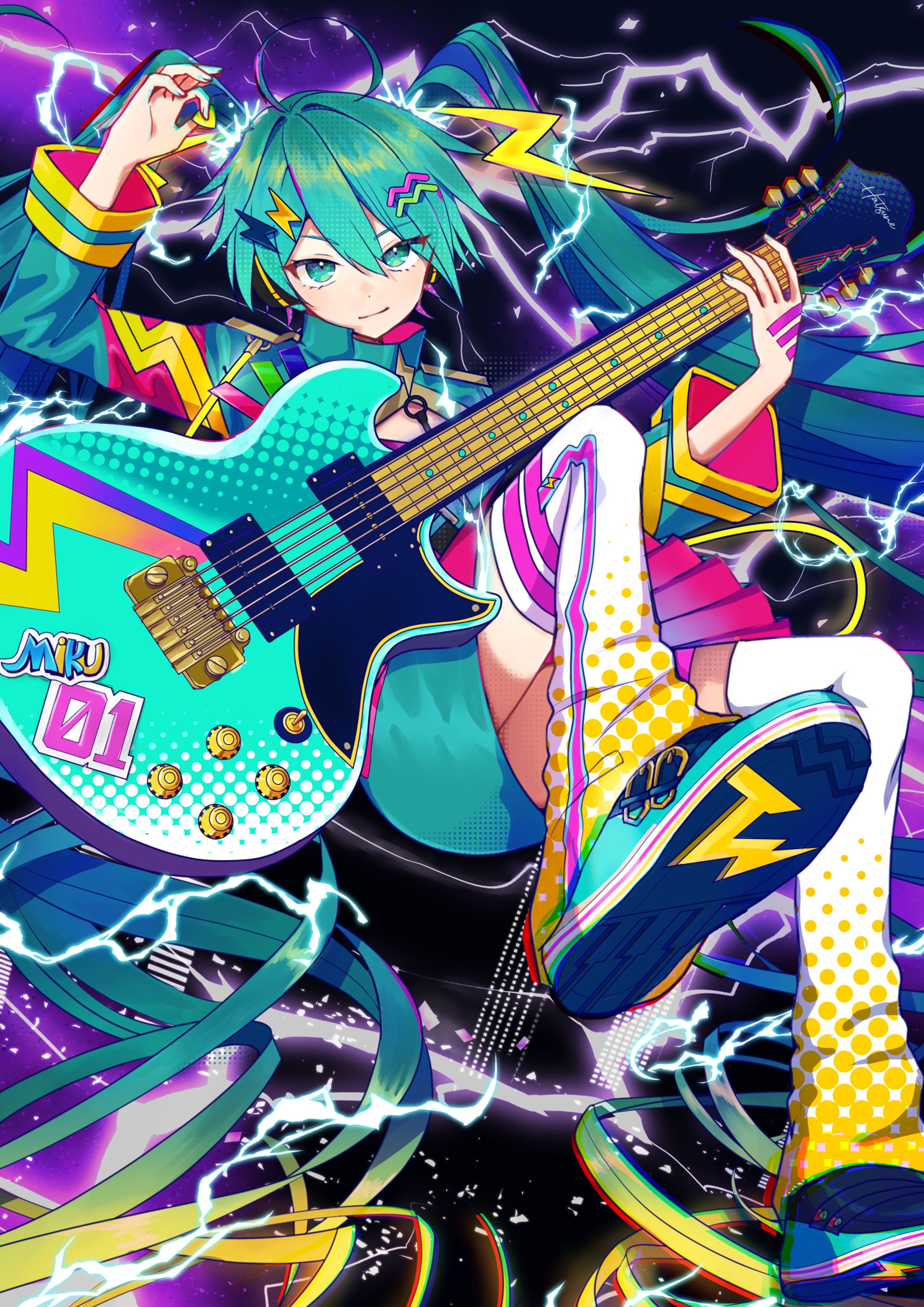 サンダーボルトファンアート-1