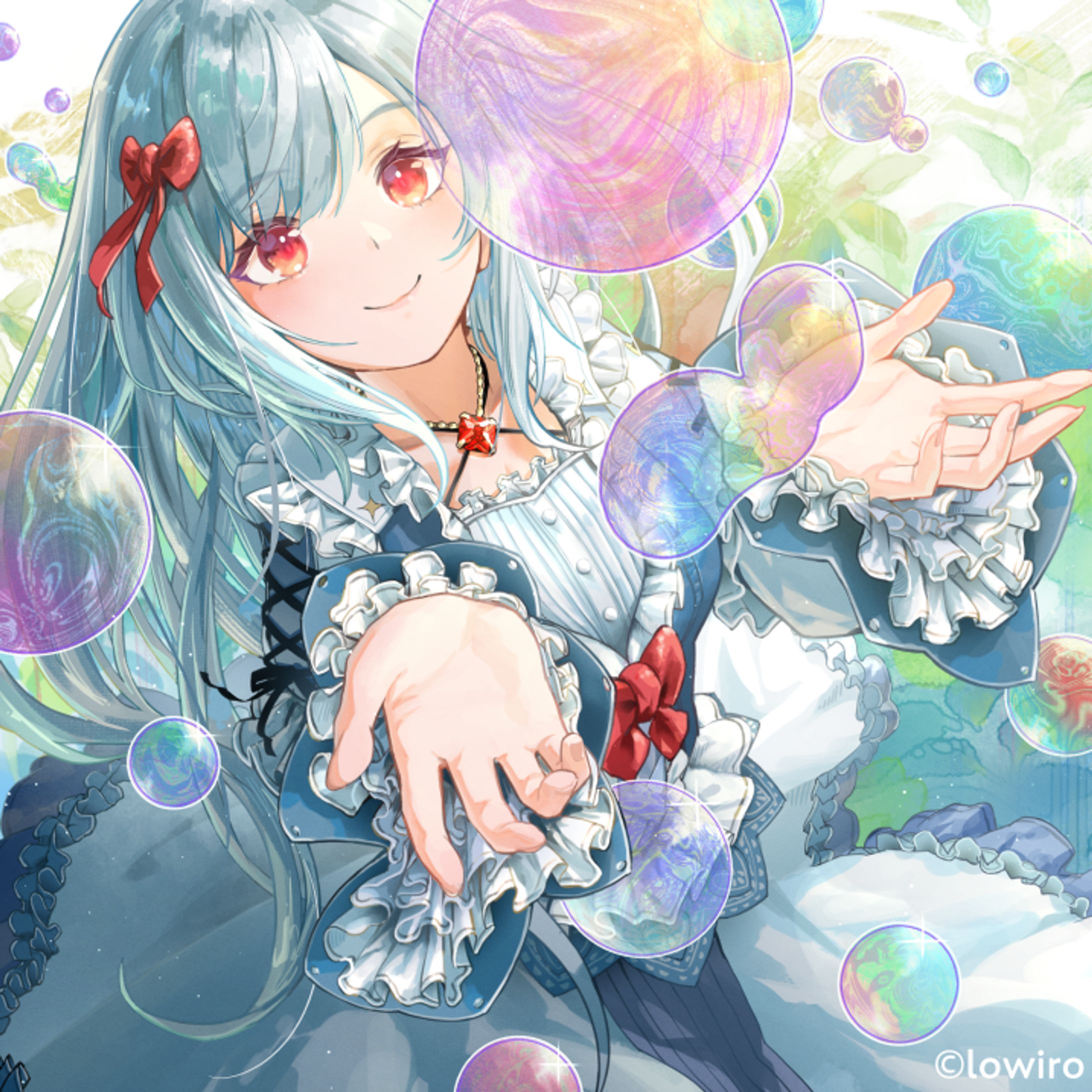 音楽ゲームジャケットイラスト-1