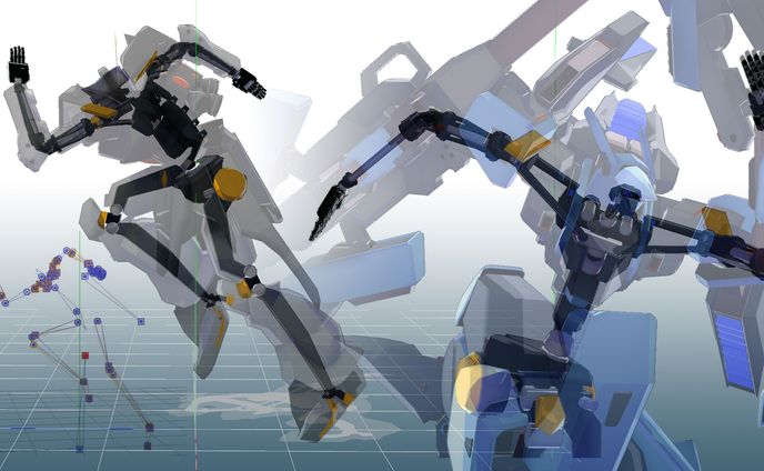 キャラクターモデル（直球表題ロボットアニメ）
