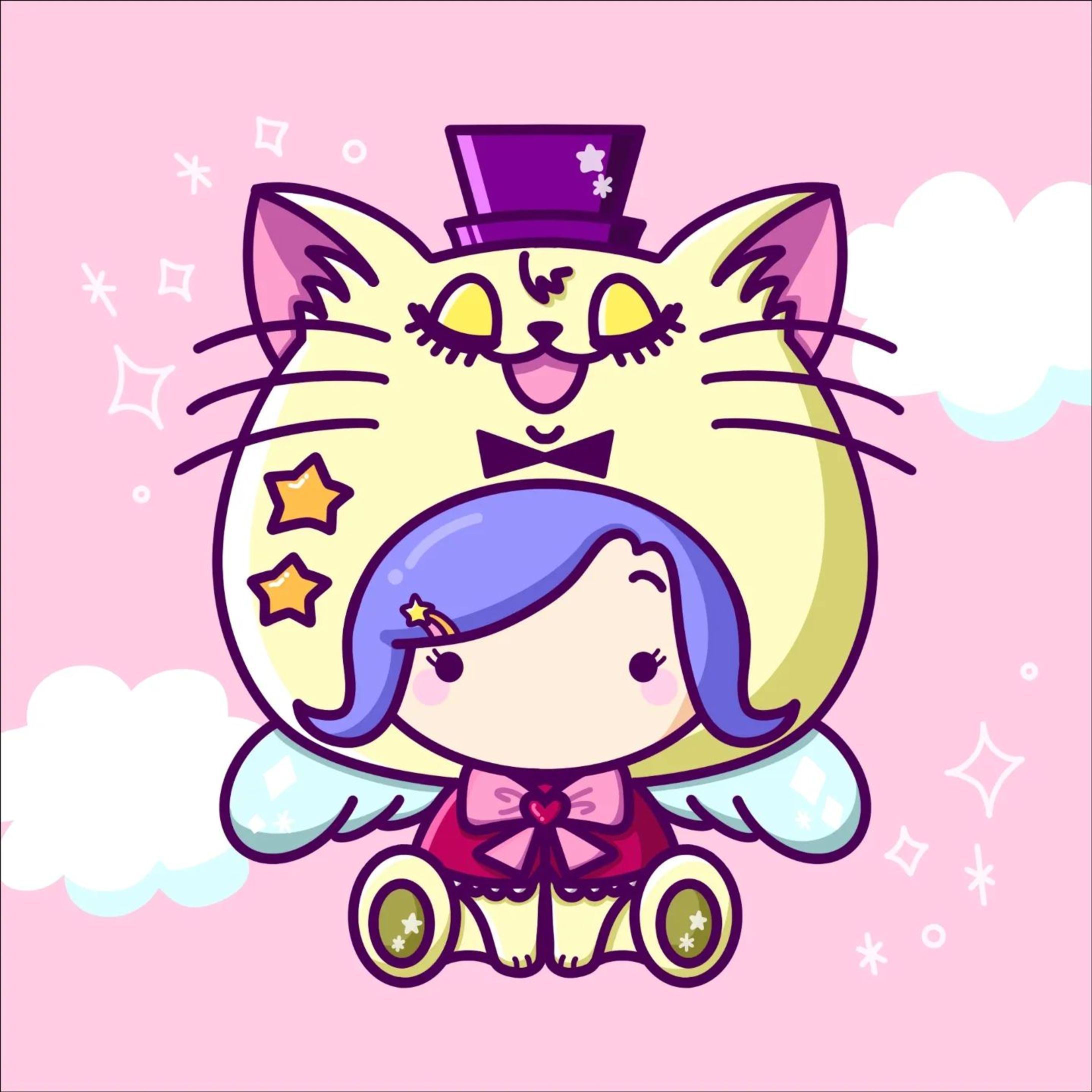 ゆめかわ猫

#二頭身キャラ #被り物 #nft #nftart
#drawing #イラスト #illustration #シンプルイラスト #simpleillustration #art #ゆるいらすと #プロクリエイト #procreate #cute #かわいいイラスト #illustgram #ゆるかわイラスト #ゆるふわイラスト #シンプルなデザイン #designer #デザイナー #イラストレーター #illustrator #デジタルイラスト #digitalillustration-1