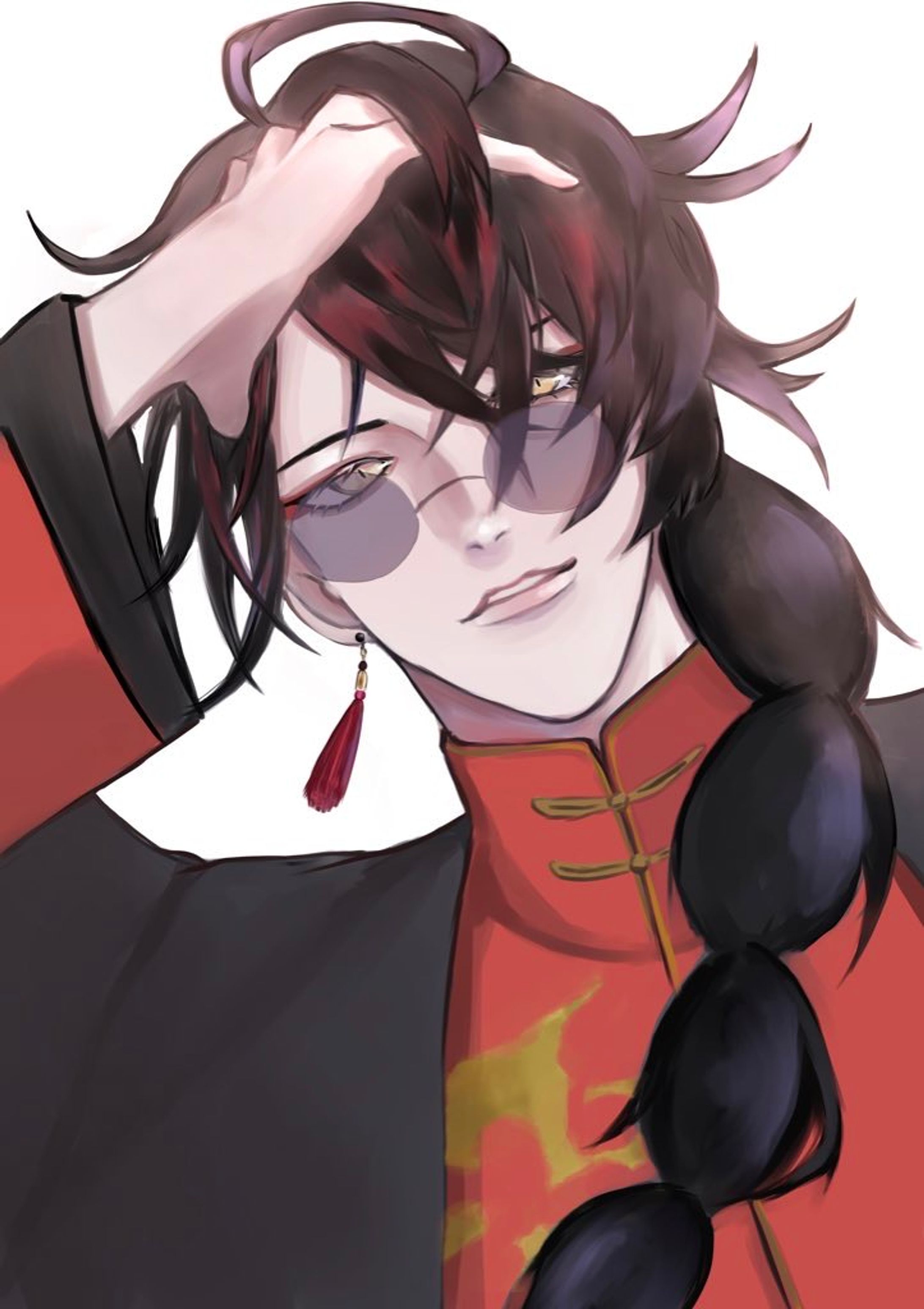 Vox Akuma チャイナ服 ファンアート-1