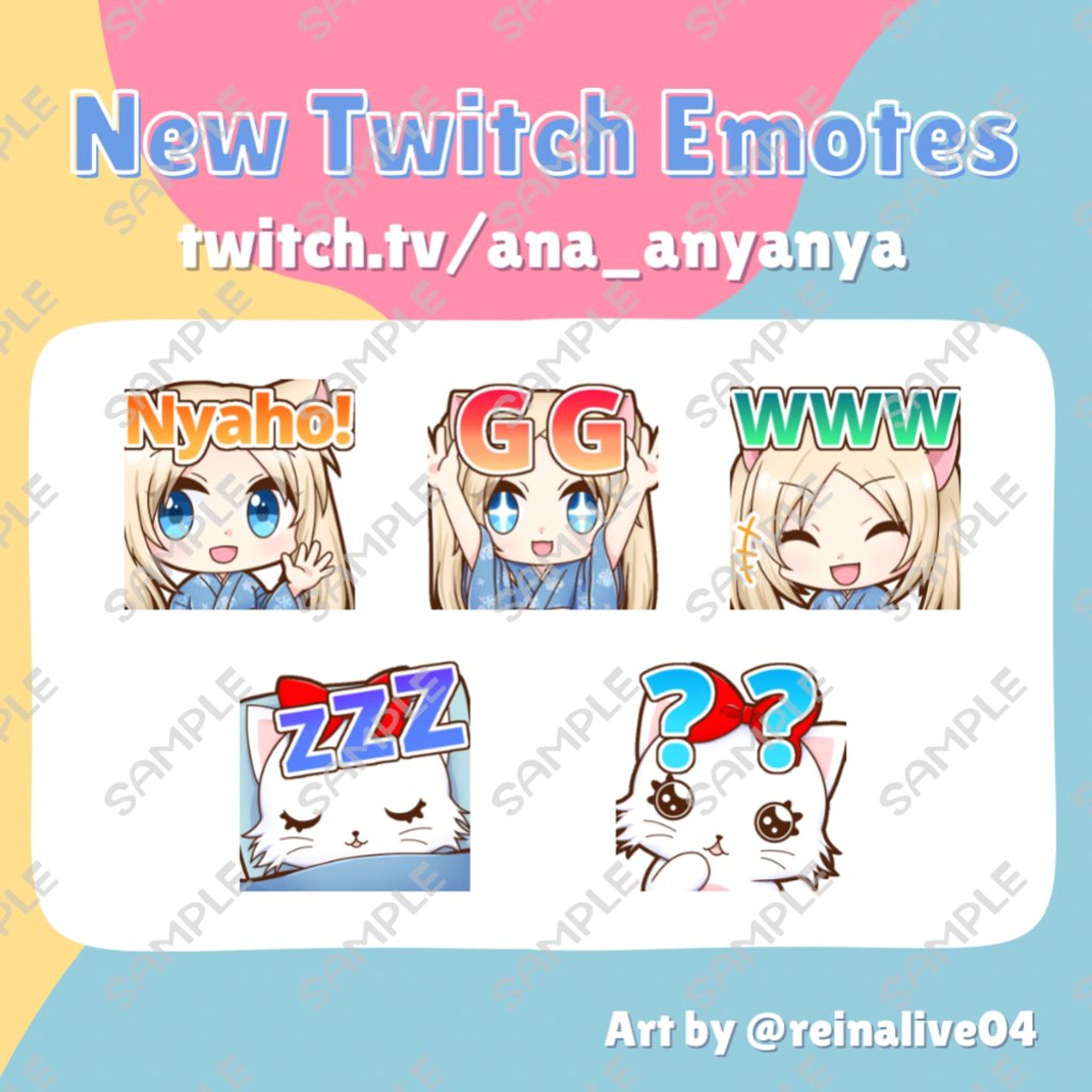 Twitchスタンプ一覧（おまけ）-1