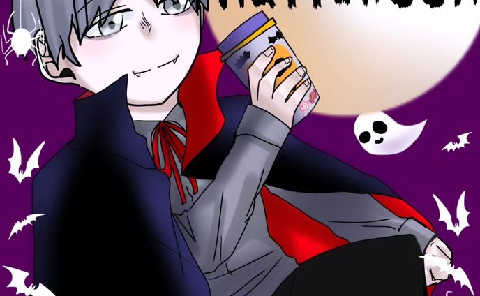 10月はハロウィンのイメージなので、ドラキュラ(ｺｽﾌﾟﾚ)のオリキャラを描いてみました！⁡⁡
⁡⁡
⁡ #オリキャライラスト  #自創作  #創作男子  #ハロウィンイラスト  #happyhalloween🎃👻 #いらすとぐらむ
 #illustration  #Illust ⁡