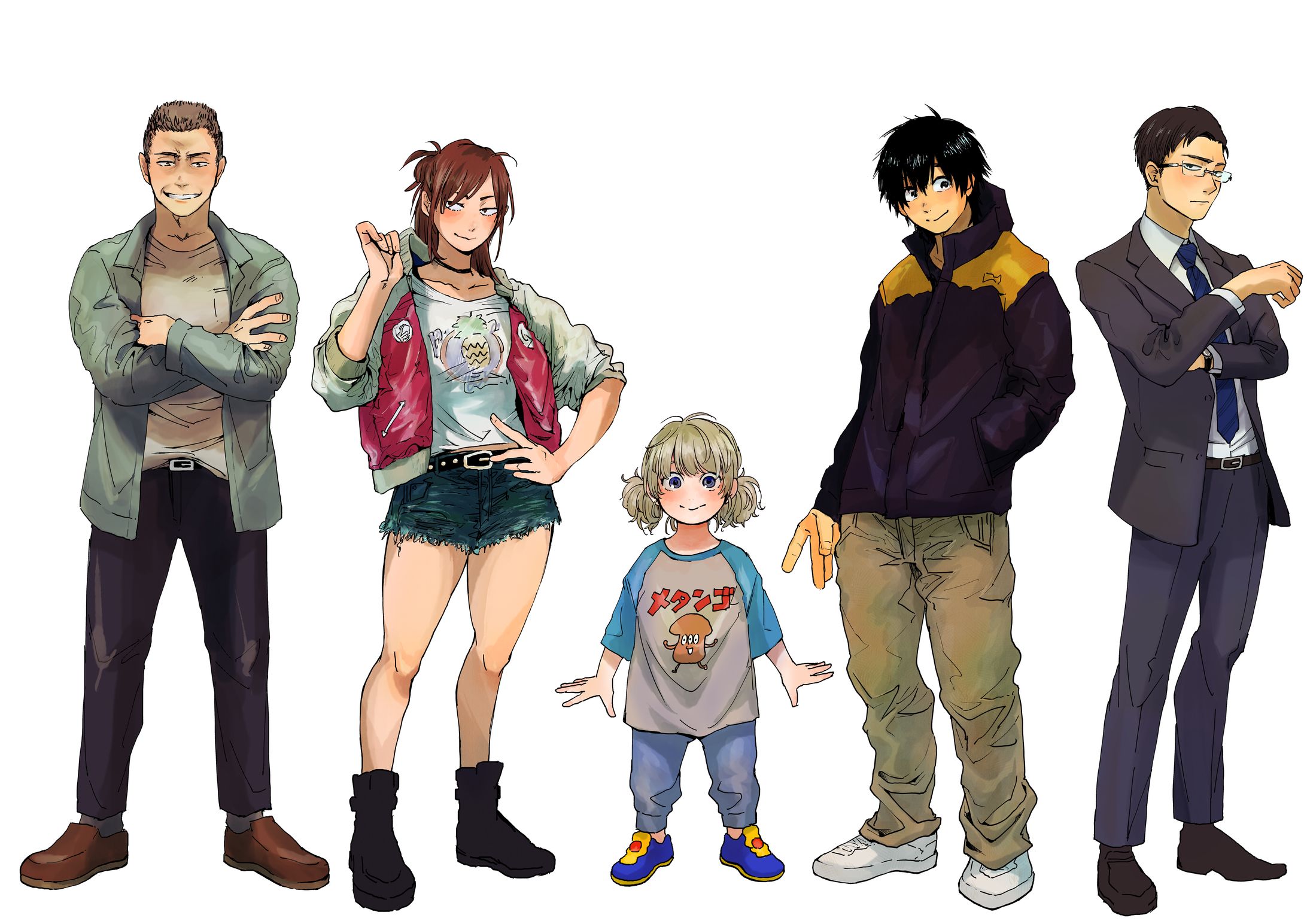 『プラネットガール』キャラ立ち絵-1